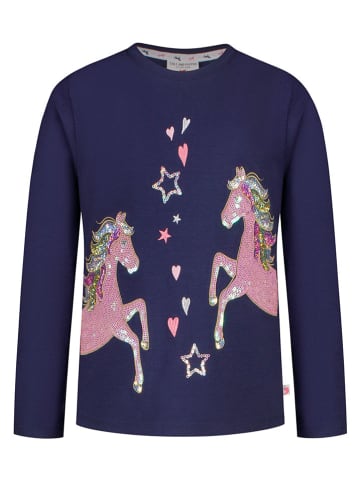 Salt and Pepper Longsleeve donkerblauw
