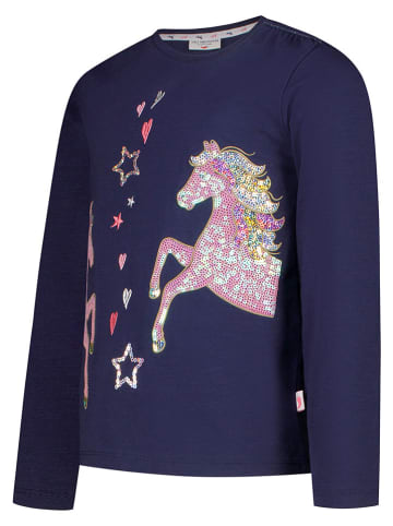 Salt and Pepper Longsleeve in Dunkelblau