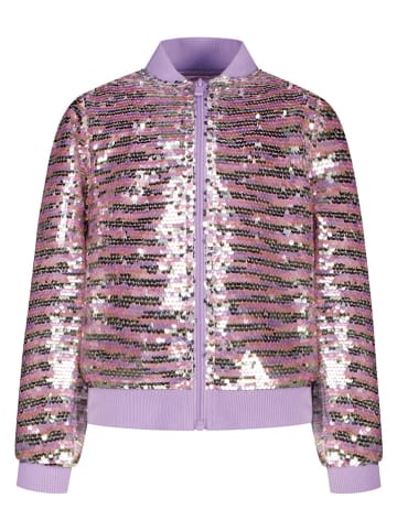 Salt and Pepper Blouson in Lila