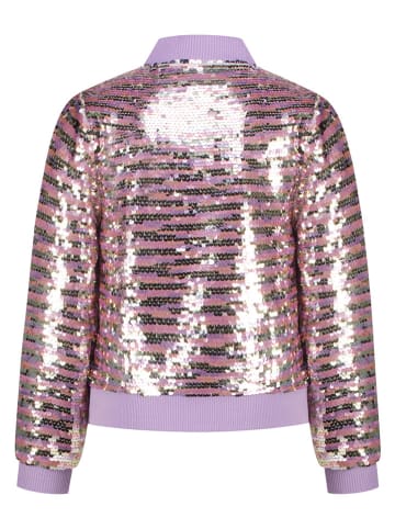 Salt and Pepper Blouson in Lila
