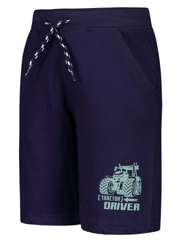 Salt and Pepper Sweatshort donkerblauw