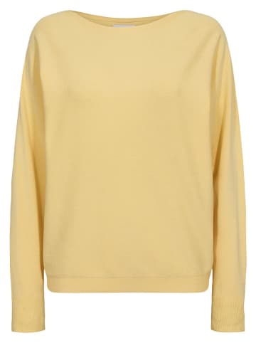 NÜMPH Sweter "Nudaya" w kolorze żółtym