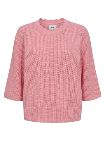 NÜMPH Sweter "Numarley" w kolorze jasnoróżowym