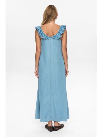 NÜMPH Jeanskleid "Nuelida" in Hellblau