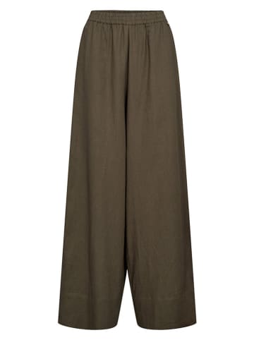NÜMPH Hose "Nuherina" in Khaki