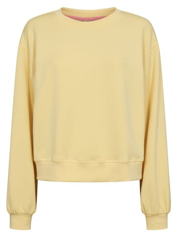 NÜMPH Sweatshirt "Numara" in Gelb