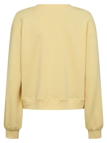 NÜMPH Sweatshirt "Numara" in Gelb
