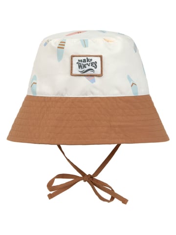 Lässig Sonnenhut in Creme/ Hellbraun