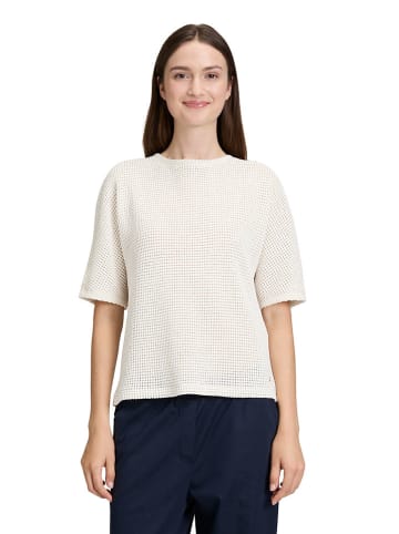 BETTY & CO Sweter w kolorze kremowym