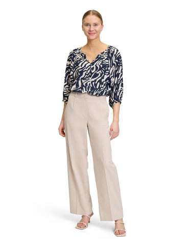 BETTY & CO Blouse donkerblauw/crème