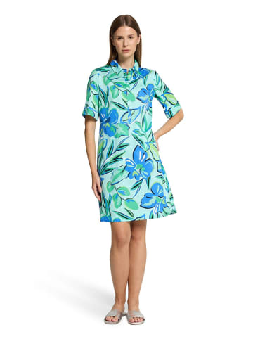 Betty Barclay Jurk lichtblauw/groen