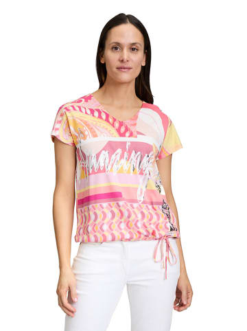Betty Barclay Shirt in Rosa/ Gelb