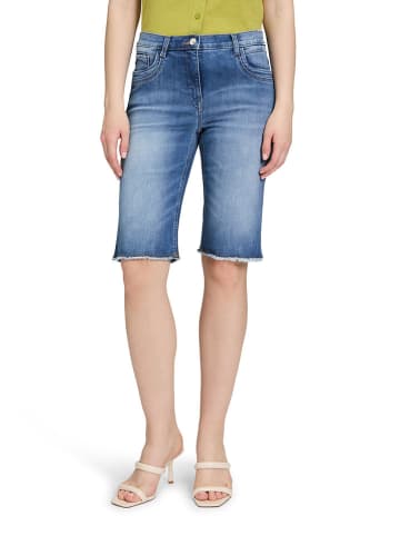 Betty Barclay Jeans-Bermudas in Blau