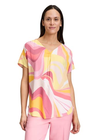 Betty Barclay Bluse in Pink/ Gelb
