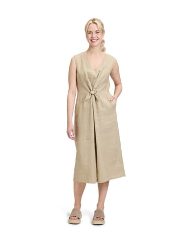 CARTOON Leinen-Kleid in Beige