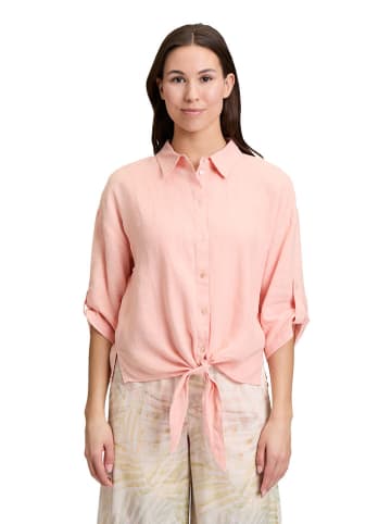 CARTOON Linnen blouse lichtroze