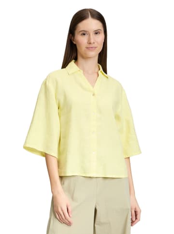 CARTOON Linnen blouse geel