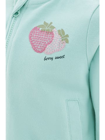 happy girls by Eisend Bluza w kolorze turkusowym