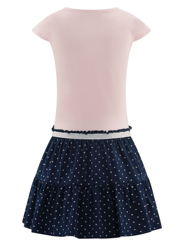 happy girls by Eisend Kleid in Rosa/ Dunkelblau