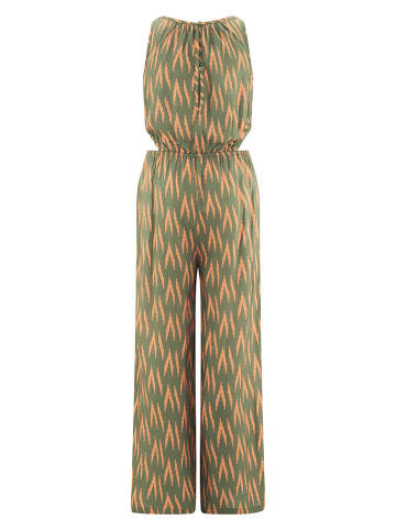 happy girls by Eisend Jumpsuit kaki/oranje