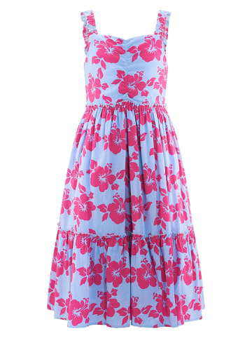 happy girls by Eisend Kleid in Hellblau/ Pink