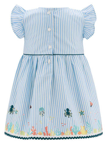 happy girls by Eisend Kleid in Hellblau/ Weiß