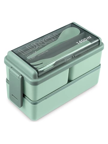 DAM Pojemnik w kolorze zielonym na lunch - 1,4 l