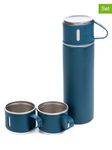 DAM 4-częściowy zestaw w kolorze niebieskim - 500 ml