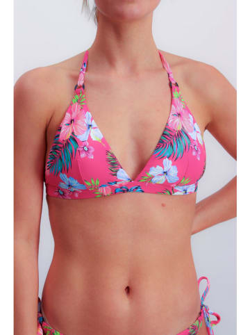 Joop! Bodywear Biustonosz bikini w kolorze różowym ze wzorem