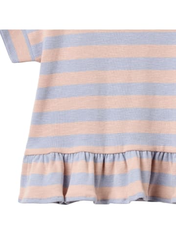 Wheat Shirt in Orange/ Hellblau