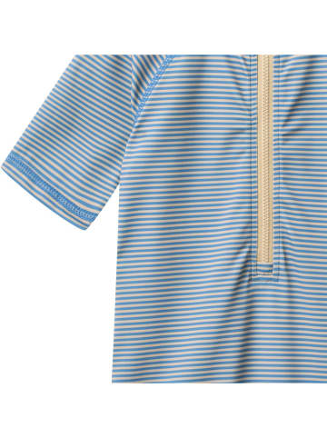 Wheat Zwempak "Cas" blauw/beige