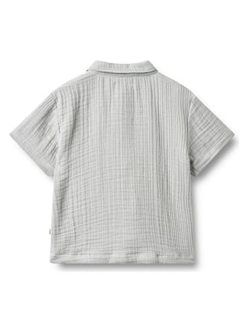 Wheat Koszulka polo "Svend" w kolorze szarym