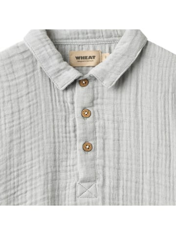 Wheat Poloshirt "Svend" in Grau
