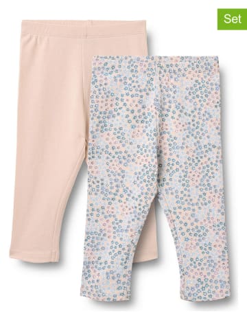 Wheat 2-delige set: leggings "Jules" oranje