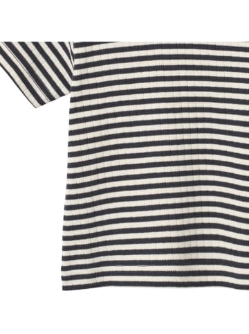 Wheat Shirt "Fabian" crème/zwart
