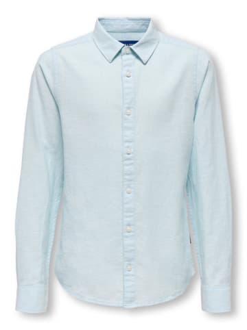 ONLY & SONS Junior Blouse "Caiden" lichtblauw