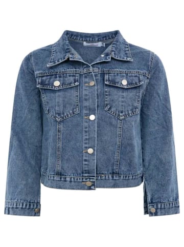 Zwillingsherz Spijkerjas "Embroidery" blauw