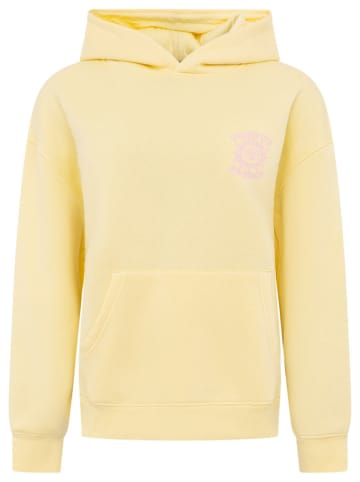 Zwillingsherz Hoodie "Positive Energy" geel