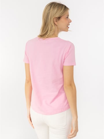 Zwillingsherz Shirt "Yoga Club" in Pink
