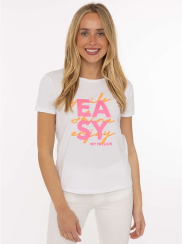 Zwillingsherz Shirt "Easy" wit