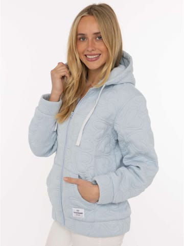 Zwillingsherz Bluza "Endless Love" w kolorze błękitnym