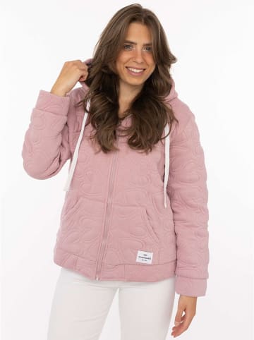 Zwillingsherz Sweatjacke "Endless Love" in Rosa