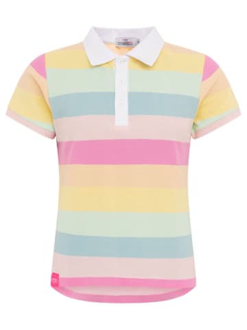 Zwillingsherz Koszulka polo "Rainbow" ze wzorem