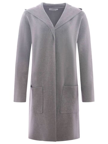 Zwillingsherz Longcardigan "Janina" in Grau