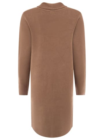 Zwillingsherz Longcardigan "Jessi" in Hellbraun