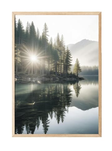 ABERTO DESIGN Druk artystyczny w ramce