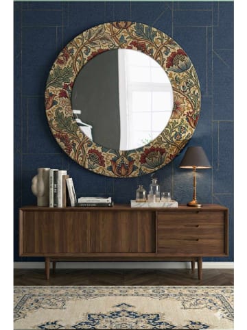 ABERTO DESIGN Lustro w kolorze kremowo-turkusowym - Ø 58 cm