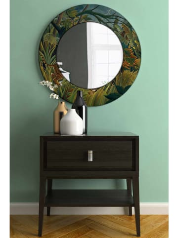 ABERTO DESIGN Lustro w kolorze zielonym - Ø 58 cm