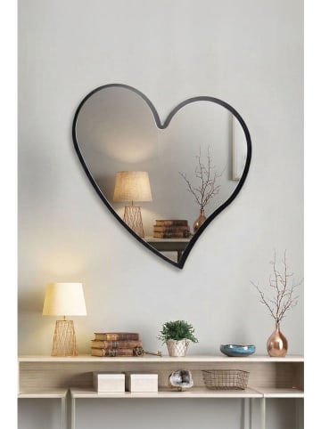 ABERTO DESIGN Spiegel zwart - (B)44 x (H)48 cm