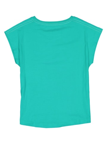 Jack Wolfskin Shirt "Tweeting Birds" in Türkis